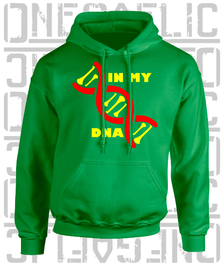 In My DNA Hurling / Camogie Hoodie - Adult - Carlow