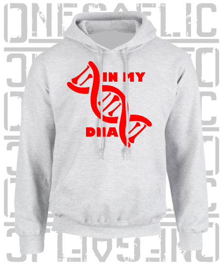 In My DNA Hurling / Camogie Hoodie - Adult - Derry