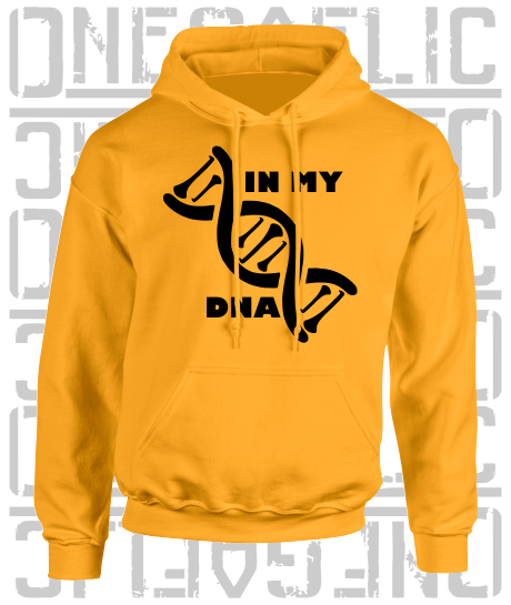 In My DNA Hurling / Camogie Hoodie - Adult - Kilkenny