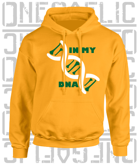 In My DNA Hurling / Camogie Hoodie - Adult - Offaly