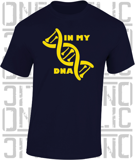 In My DNA Hurling / Camogie T-Shirt - Adult - Antrim