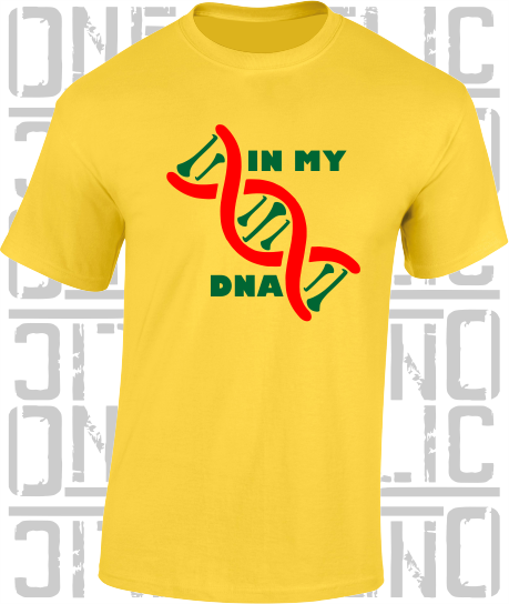 In My DNA Hurling / Camogie T-Shirt - Adult - Carlow
