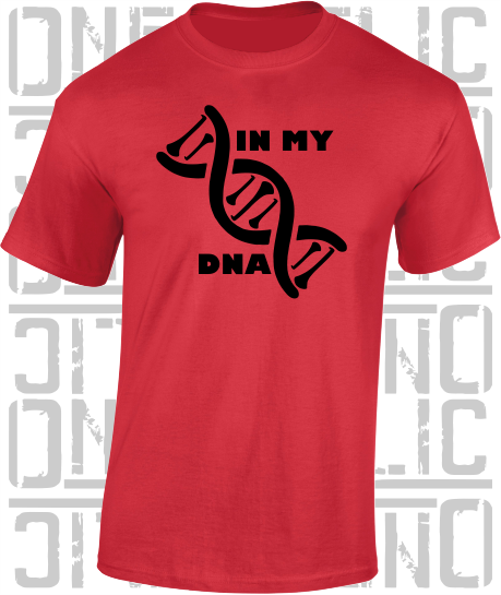 In My DNA Hurling / Camogie T-Shirt - Adult - Down