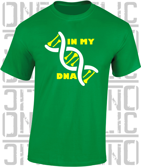 In My DNA Hurling / Camogie T-Shirt - Adult - Offaly