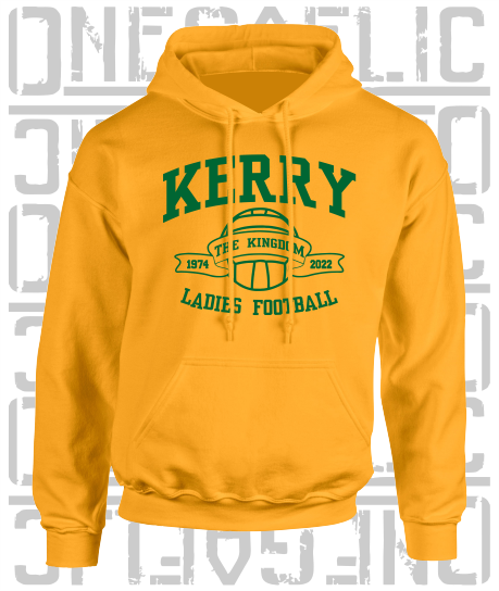 Ladies Gaelic Football Hoodie - Adult - All Counties Available