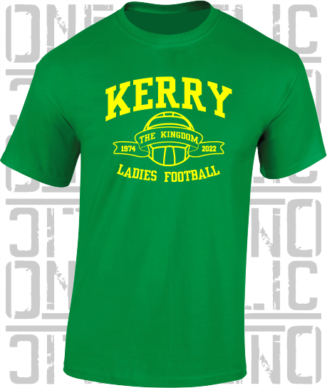 Ladies (Gaelic) Football T-Shirt - Adult - All Counties Available