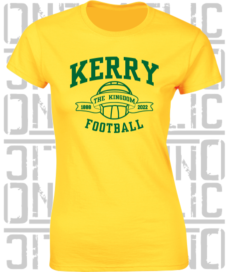 Football - Gaelic - Ladies Skinny-Fit T-Shirt - Kerry