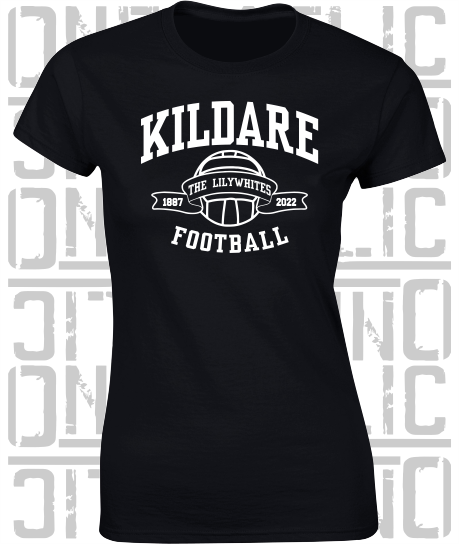 Football - Gaelic - Ladies Skinny-Fit T-Shirt - Kildare