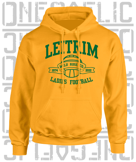 Ladies Gaelic Football Hoodie - Adult - All Counties Available