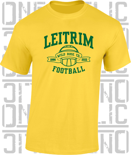 Football - Gaelic - T-Shirt Adult - Leitrim