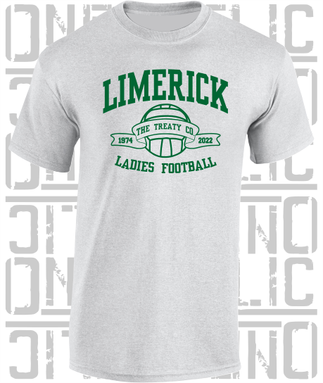 Ladies (Gaelic) Football T-Shirt  - Adult - All Counties Available