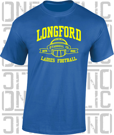 Ladies (Gaelic) Football T-Shirt - Adult - All Counties Available