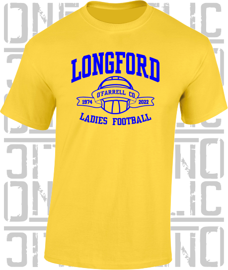 Ladies (Gaelic) Football T-Shirt - Adult - All Counties Available
