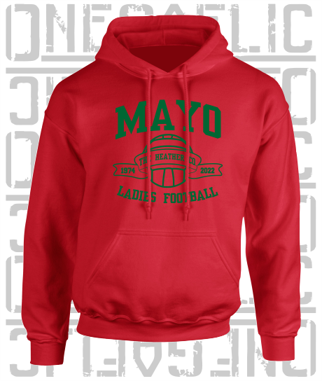 Ladies Gaelic Football Hoodie - Adult - All Counties Available