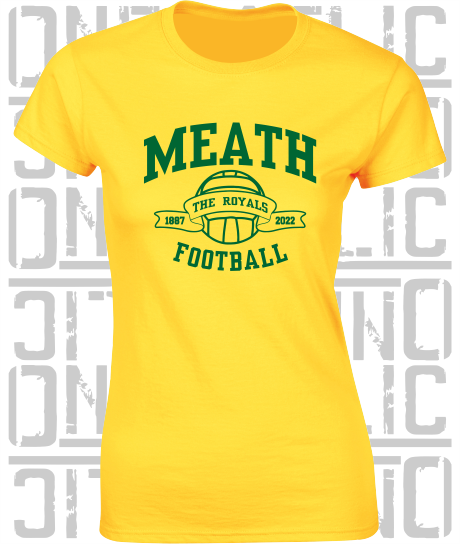 Football - Gaelic - Ladies Skinny-Fit T-Shirt - Meath