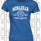 Ladies Football - Gaelic - Ladies Skinny-Fit T-Shirt - Monaghan