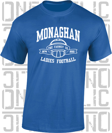 Ladies Football - Gaelic - T-Shirt Adult - Monaghan