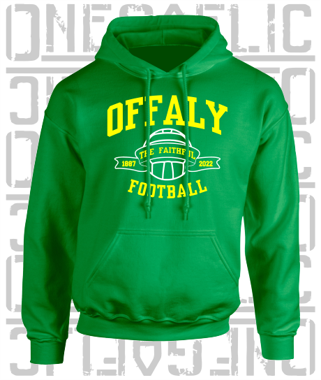 Football - Gaelic - Adult Hoodie - Offaly