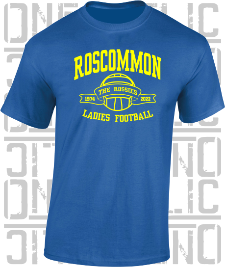 Ladies (Gaelic) Football T-Shirt - Adult - All Counties Available