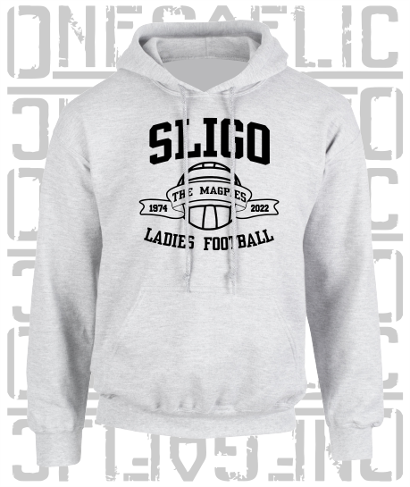 Ladies Gaelic Football Hoodie - Adult - All Counties Available