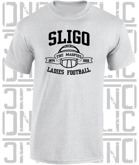 Ladies (Gaelic) Football T-Shirt - Adult - All Counties Available