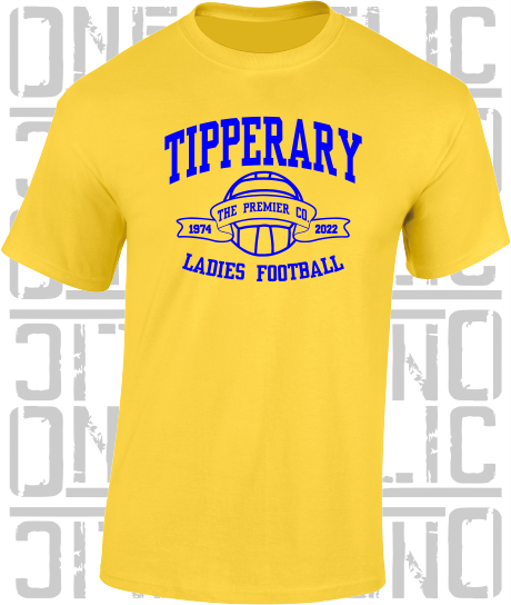 Ladies (Gaelic) Football T-Shirt - Adult - All Counties Available