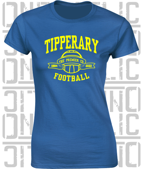 Football - Gaelic - Ladies Skinny-Fit T-Shirt - Tipperary