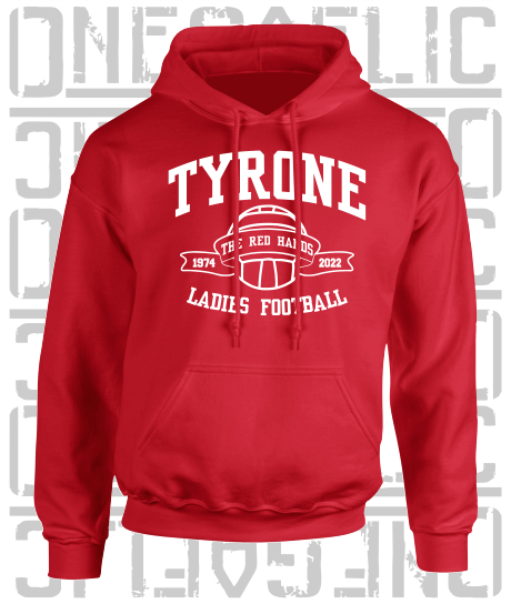 Ladies Gaelic Football Hoodie - Adult - All Counties Available