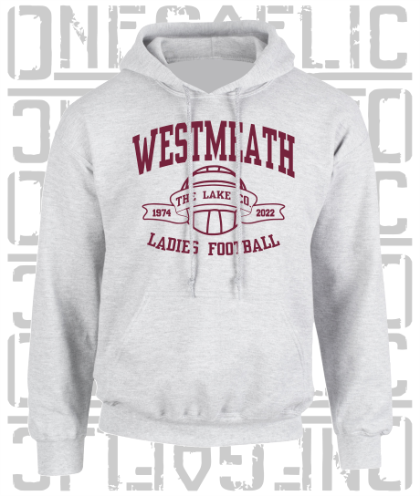 Ladies Football - Gaelic - Adult Hoodie - Westmeath