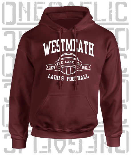 Ladies Gaelic Football Hoodie - Adult - All Counties Available