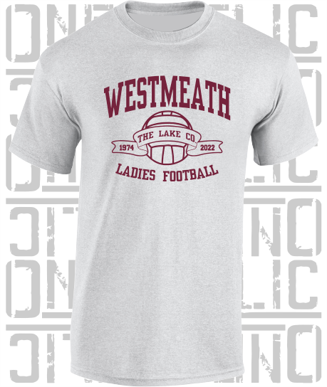 Ladies Football - Gaelic - T-Shirt Adult - Westmeath