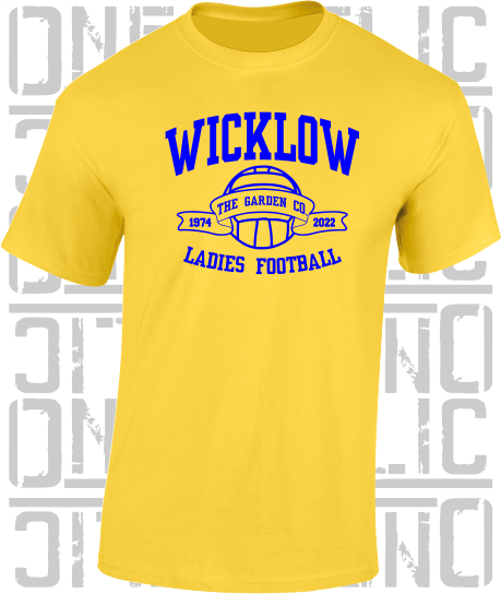 Ladies (Gaelic) Football T-Shirt - Adult - All Counties Available