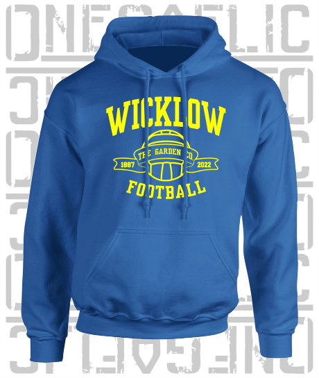 Football - Gaelic - Adult Hoodie - Wicklow