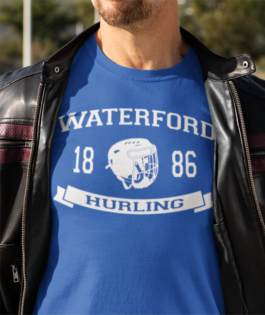 Hurling Helmet T-Shirt - Adult - All Counties Available