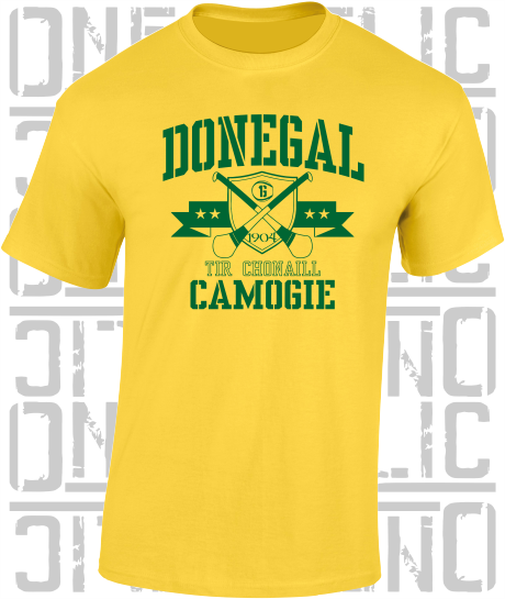 Crossed Hurls Camogie T-Shirt Adult - All Counties Available