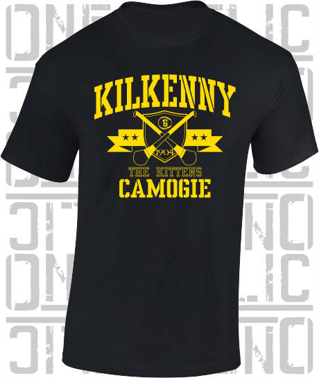 Crossed Hurls Camogie T-Shirt Adult - All Counties Available