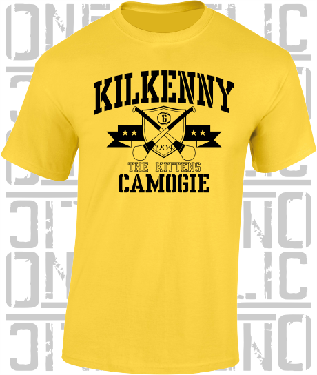 Crossed Hurls Camogie T-Shirt Adult - All Counties Available