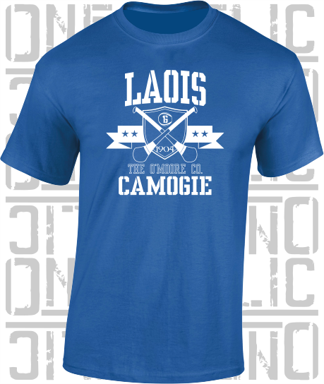 Crossed Hurls Camogie T-Shirt Adult - All Counties Available