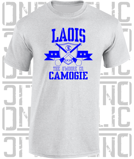 Crossed Hurls Camogie T-Shirt Adult - All Counties Available