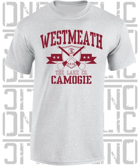 Crossed Hurls Camogie T-Shirt Adult - All Counties Available