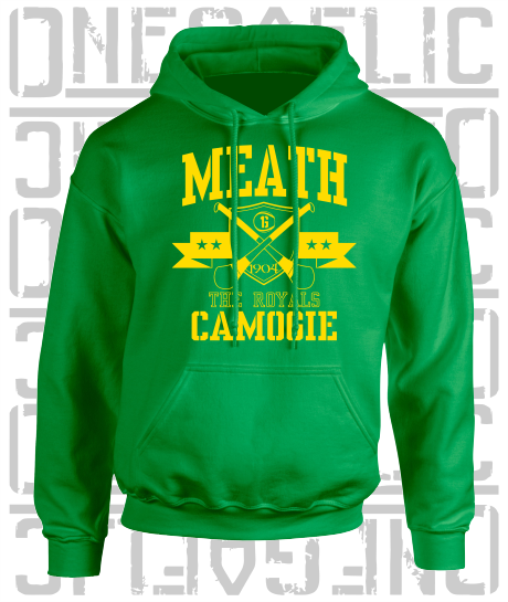 Crossed Hurls Camogie Hoodie - Adult - Meath