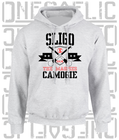 Crossed Hurls Camogie Hoodie - Adult - Sligo