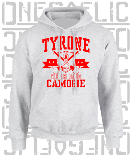 Crossed Hurls Camogie Hoodie - Adult - Tyrone