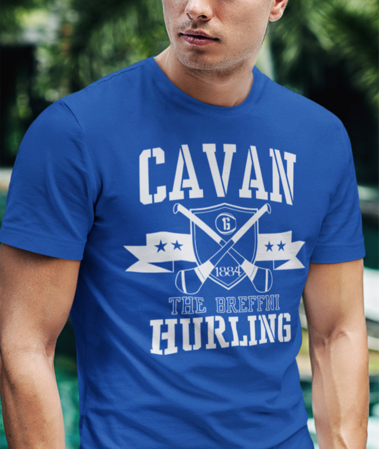 Crossed Hurls Hurling T-Shirt Adult