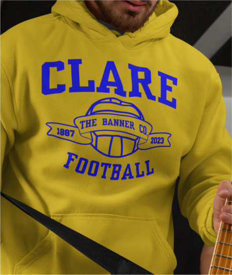 Football Hoodie - Gaelic - Adult - All County Colours Available