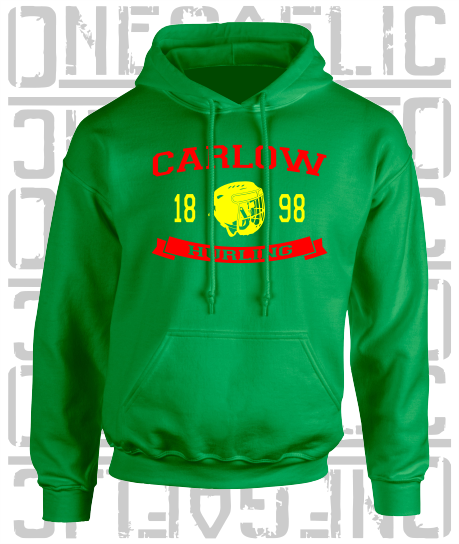 Hurling Helmet Design Hoodie - All Counties Available - Adult