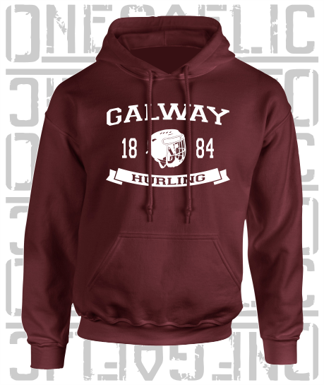 Hurling Helmet Design Hoodie - All Counties Available - Adult