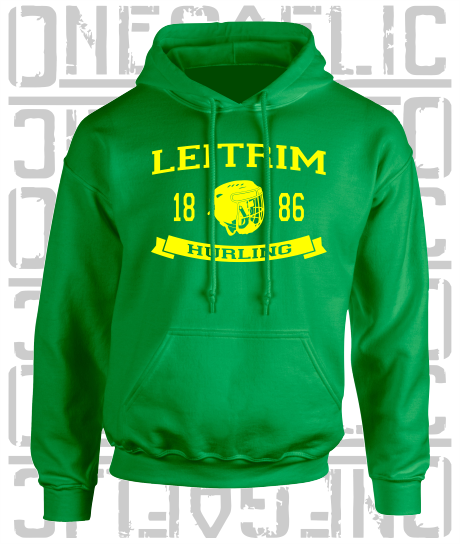 Hurling Helmet Design Hoodie - All Counties Available - Adult