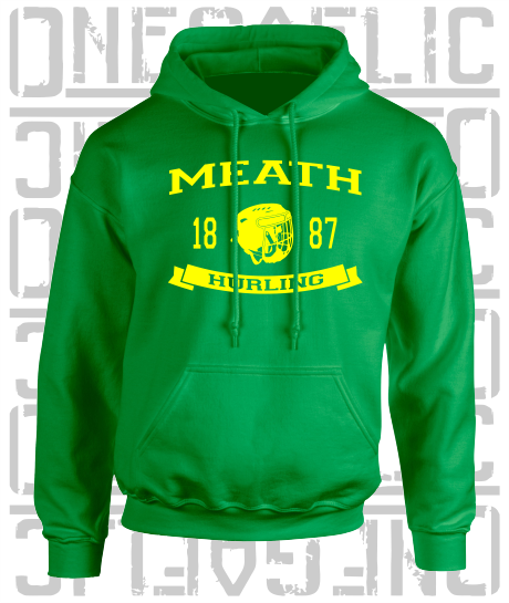 Hurling Helmet Design Hoodie - All Counties Available - Adult