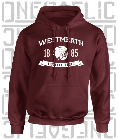 Hurling Helmet Design Hoodie - All Counties Available - Adult